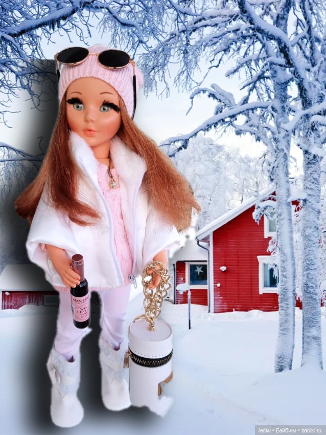 Новая жизнь старых кукол. Девушка Бонда. Рождество (фото 6)