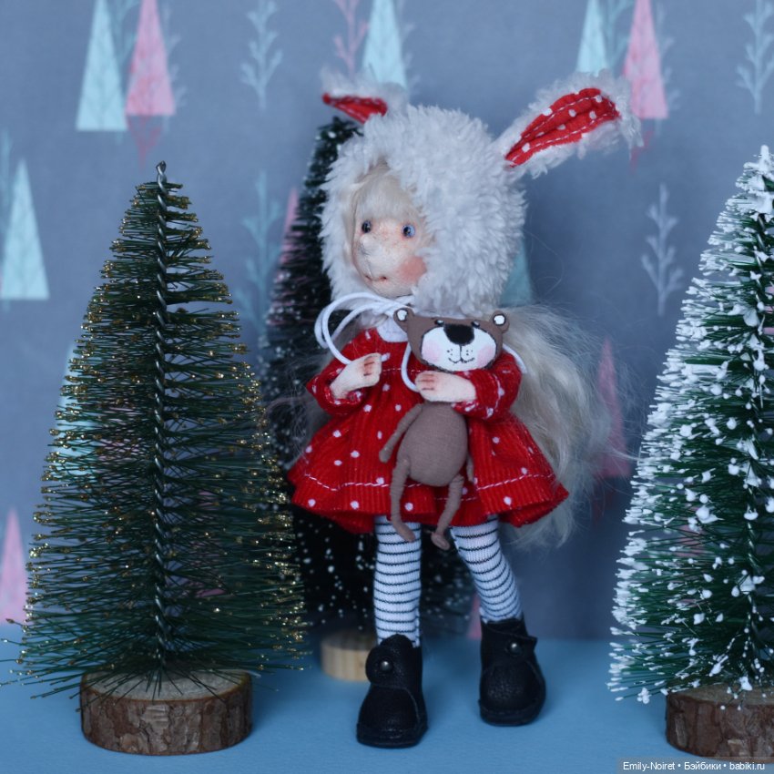 С Рождеством — Домашние фото авторских кукол: личные коллекции (фото 3)