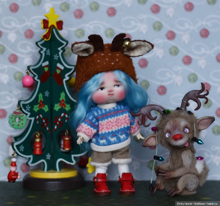 Алиска-олень — Домашние фото авторских кукол: личные коллекции