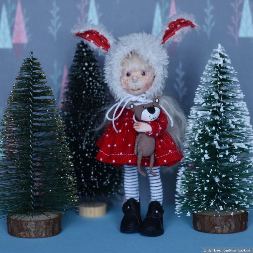 С Рождеством — Домашние фото авторских кукол: личные коллекции