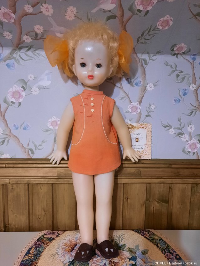 Кукла Нина и автор модели (фото 2)