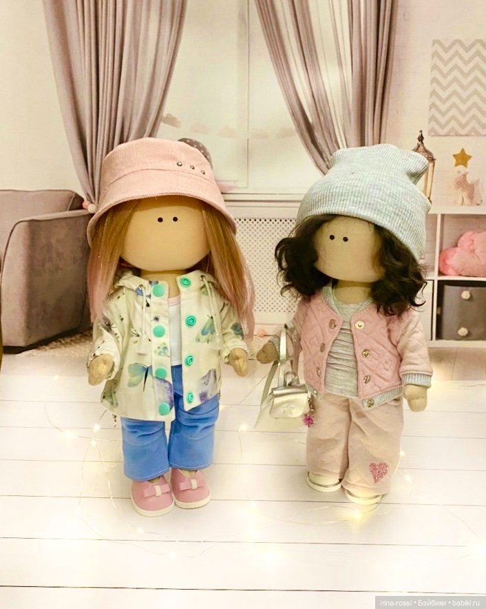 Текстильные куклы — Авторские текстильные куклы: Вальдорфские (фото 9)