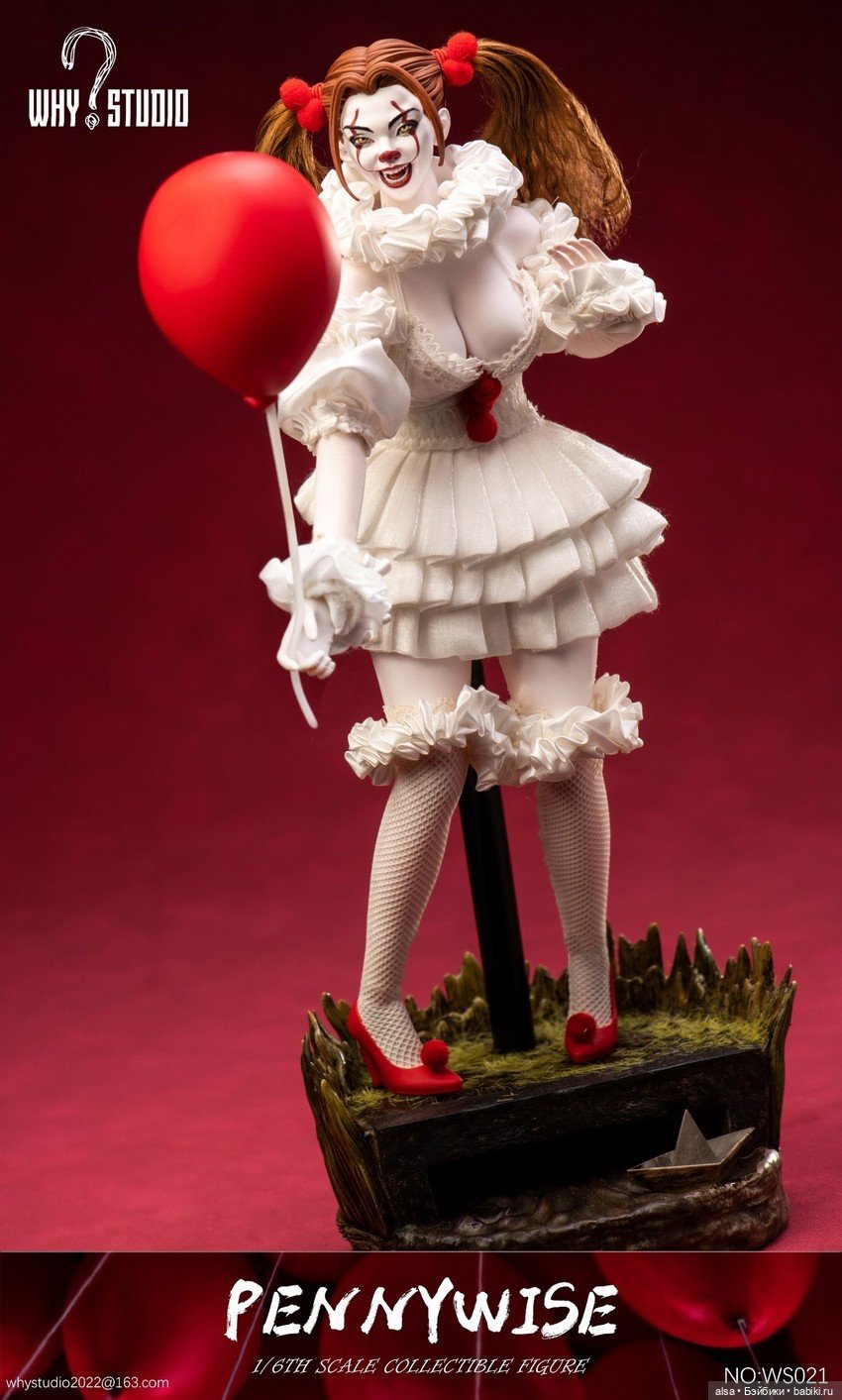 WHY Studio - фигурка Pennywise Girl (фото 2)
