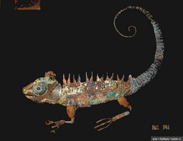 Игрушки из железяк от Vladimiras Nikonovas