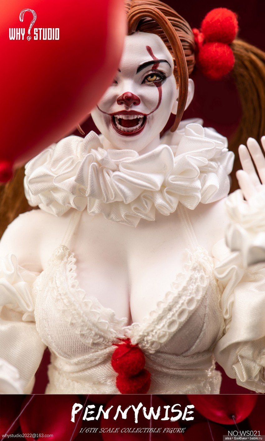 WHY Studio - фигурка Pennywise Girl (фото 6)