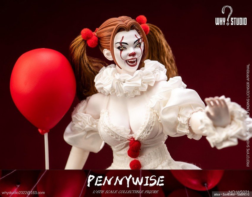 WHY Studio - фигурка Pennywise Girl (фото 4)