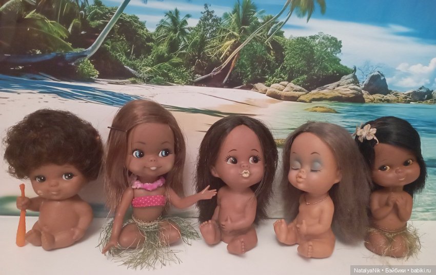 Пляжницы и другие интересные винтажные куклы