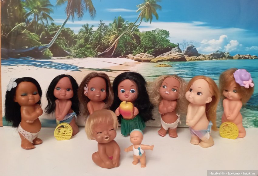 Пляжницы и другие интересные винтажные куклы