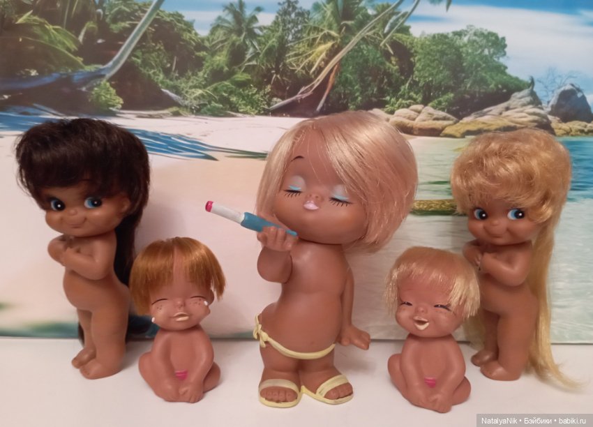 Пляжницы и другие интересные винтажные куклы