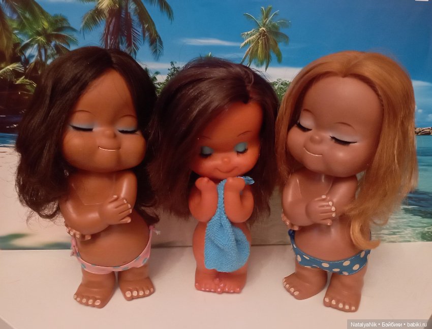 Пляжницы и другие интересные винтажные куклы