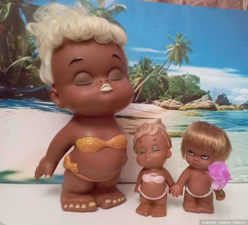 Пляжницы и другие интересные винтажные куклы