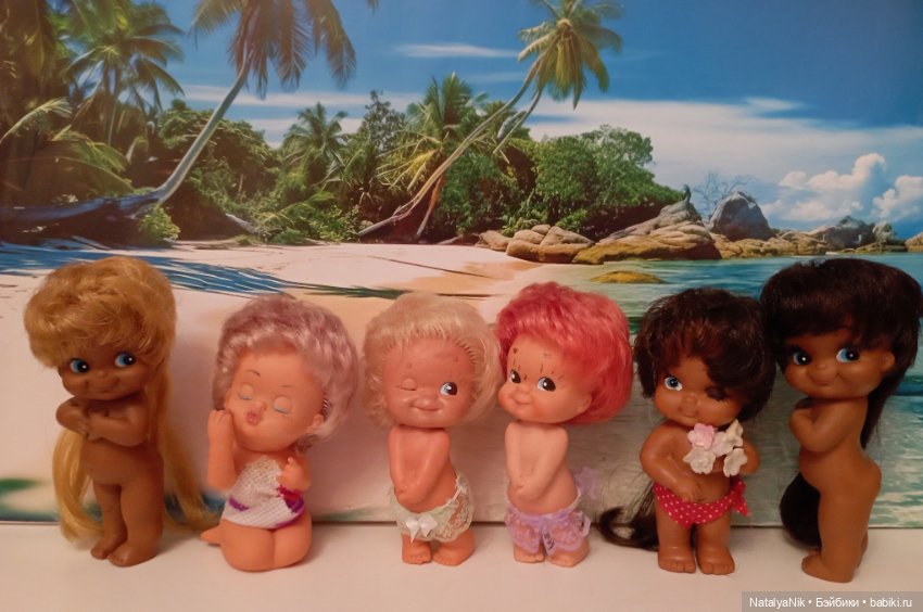 Пляжницы и другие интересные винтажные куклы