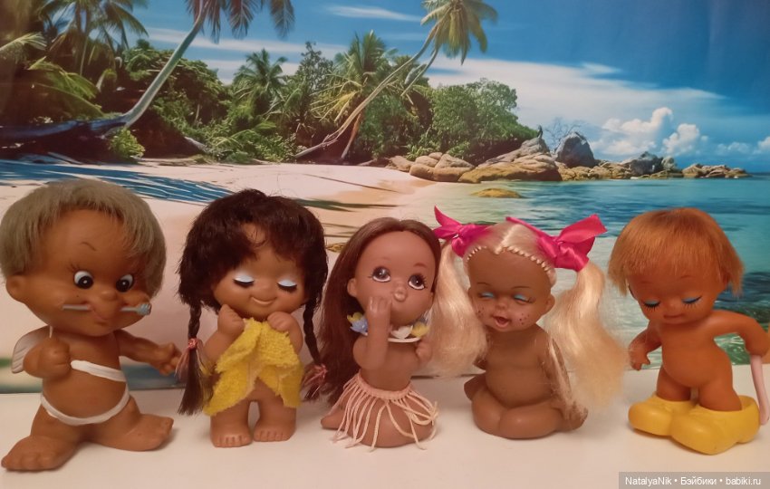 Пляжницы и другие интересные винтажные куклы