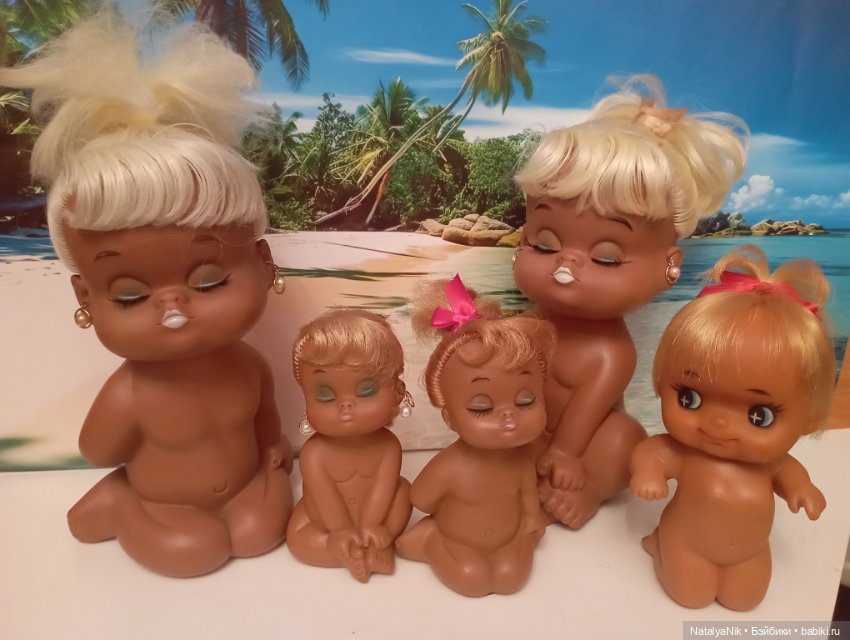 Пляжницы и другие интересные винтажные куклы