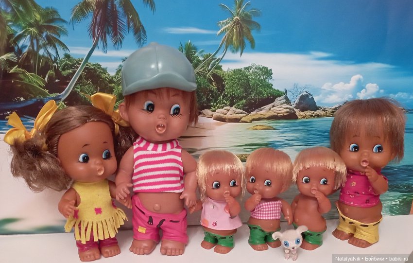 Пляжницы и другие интересные винтажные куклы
