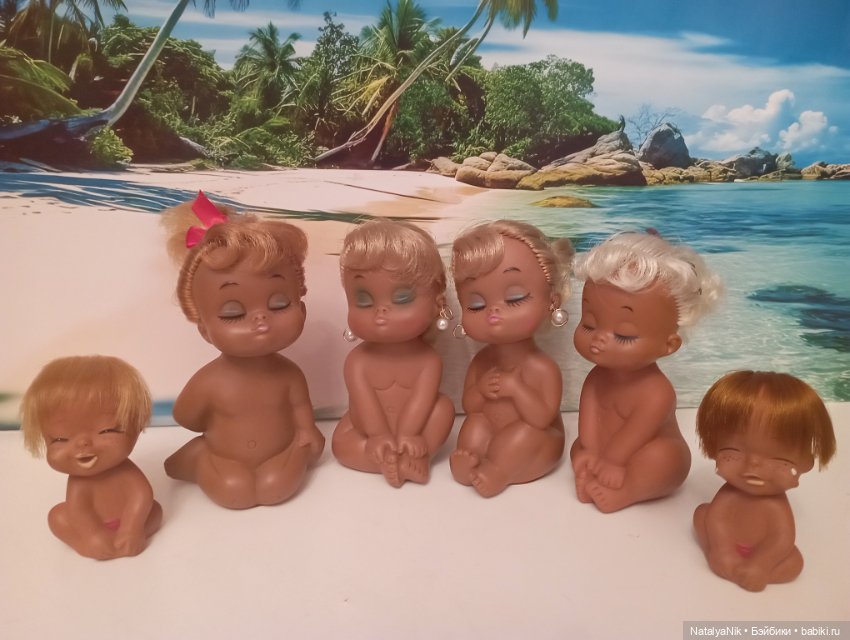Пляжницы и другие интересные винтажные куклы
