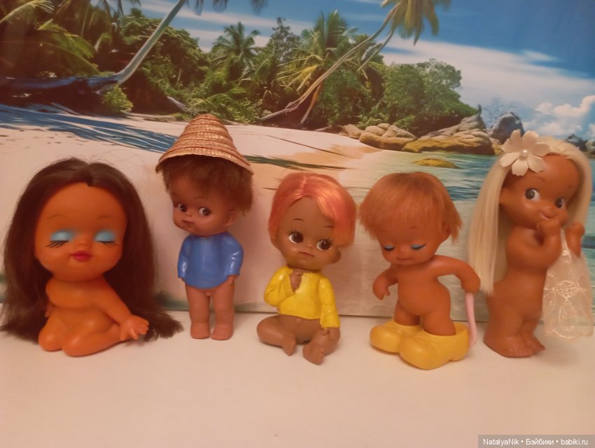 Пляжницы и другие интересные винтажные куклы