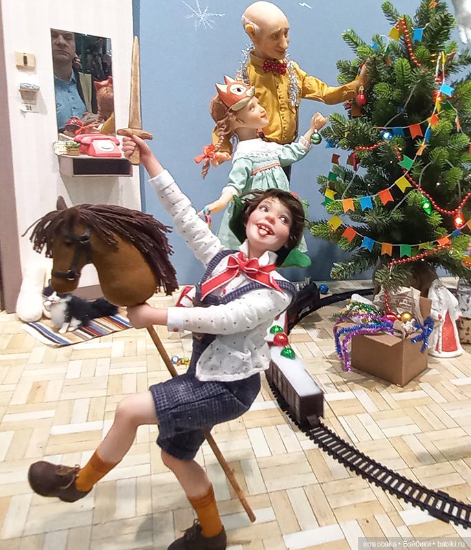 Выставка кукол в Москве - декабрь 2024, часть 9. Искусство куклы 2024 (фото 5)