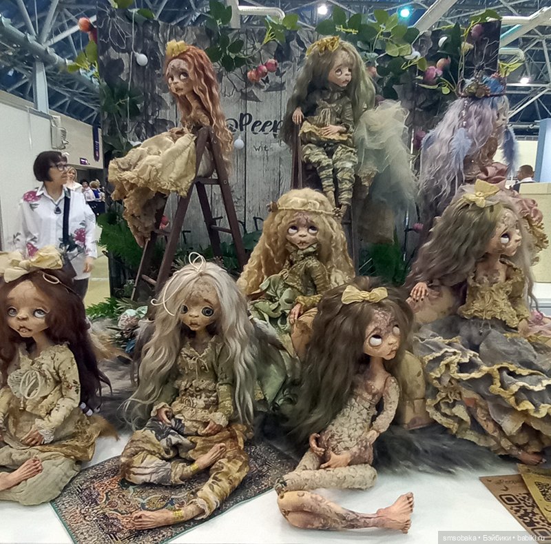 Выставка кукол в Москве - декабрь 2024, часть 3. Искусство куклы 2024