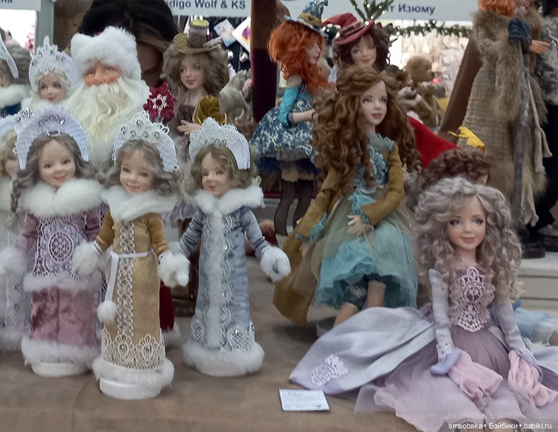 Выставка кукол в Москве - декабрь 2024, часть 5. Искусство куклы 2024