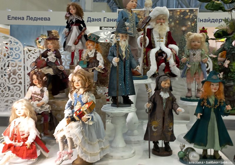 Выставка кукол в Москве - декабрь 2024, часть 8. Искусство куклы 2024 (фото 7)
