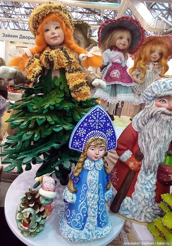 Выставка кукол в Москве - декабрь 2024, часть 6. Искусство куклы 2024