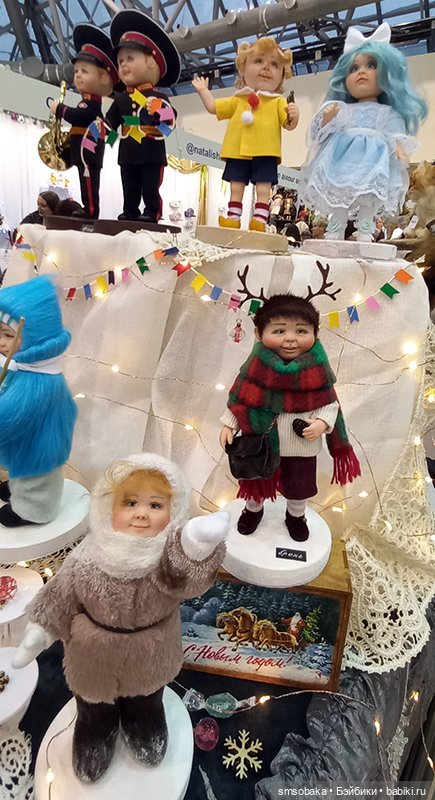 Выставка кукол в Москве - декабрь 2024, часть 5. Искусство куклы 2024