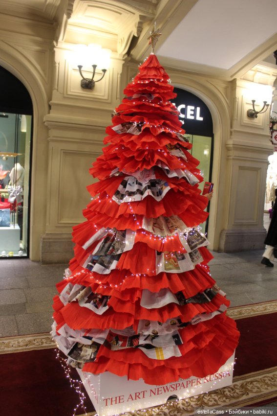 ГУМ. Парад елок -2024 — Новый год и Рождество: праздничные фото кукол (фото 6)