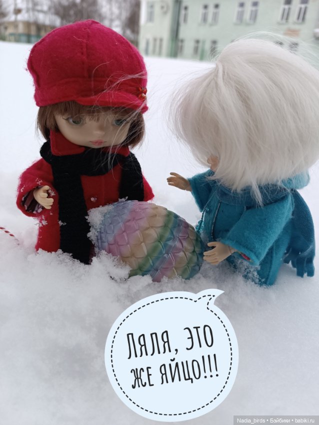 Снежная находка — Куклы Xiaomi Monst (Сяоми) и Pipitom: шарнирные (фото 6)