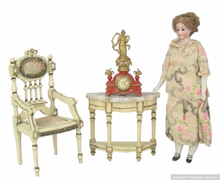 Erhard & Söhne антикварная миниатюра (фото 8)