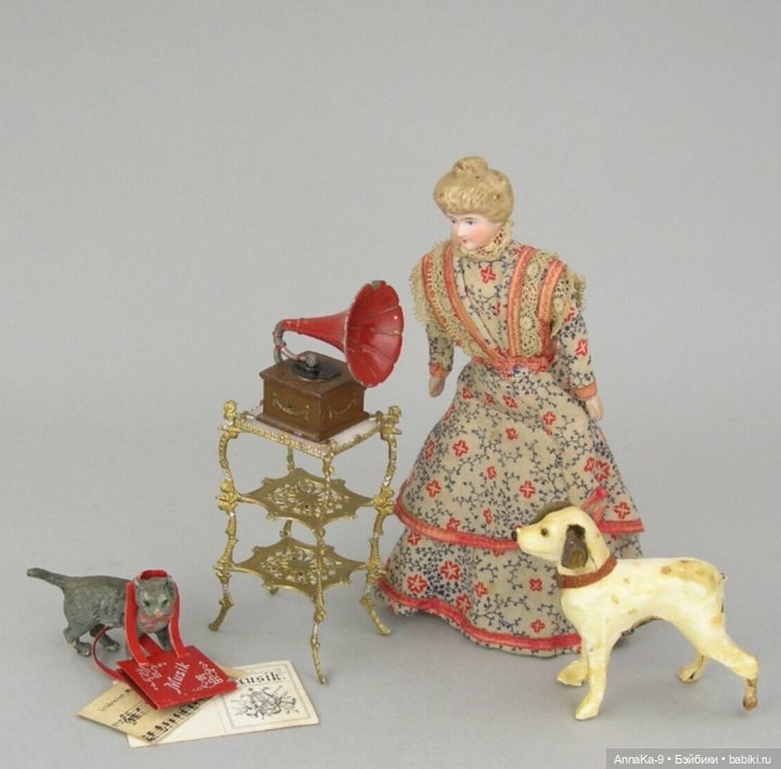 Erhard & Söhne антикварная миниатюра