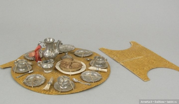 Антикварная миниатюра, куханная утварь (фото 2)