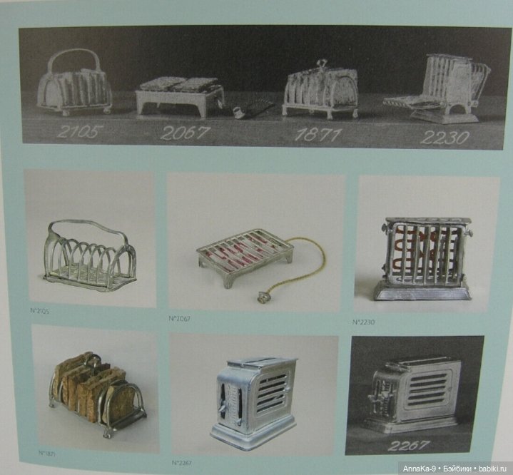 Антикварная миниатюра, куханная утварь