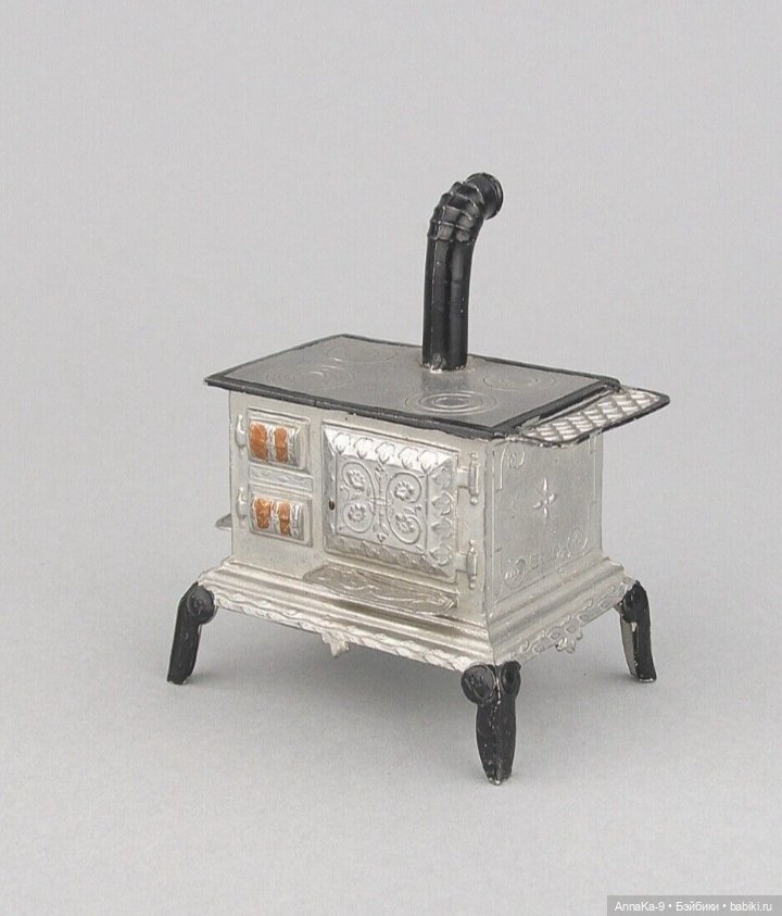 Антикварная миниатюра, куханная утварь