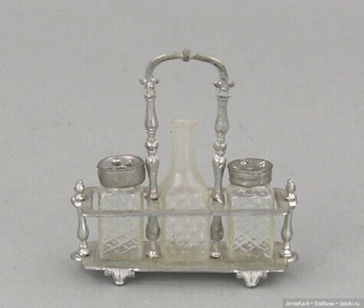 Антикварная миниатюра, куханная утварь