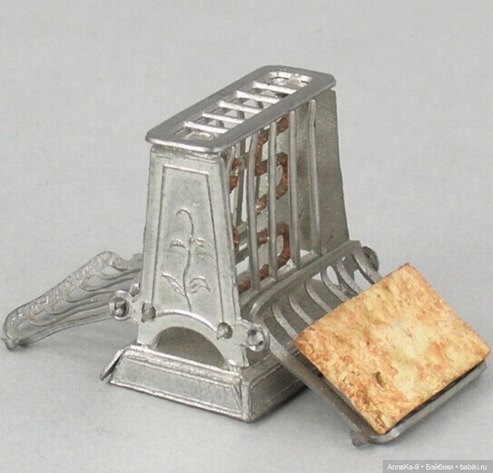 Антикварная миниатюра, куханная утварь