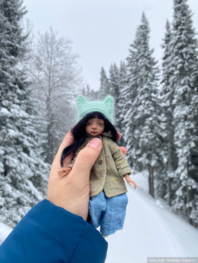 Жу в зимней сказке — Домашние фото авторских кукол: личные коллекции (фото 3)