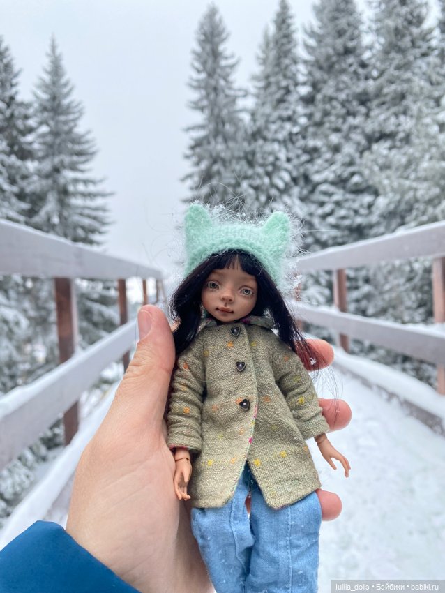 Жу в зимней сказке — Домашние фото авторских кукол: личные коллекции (фото 5)