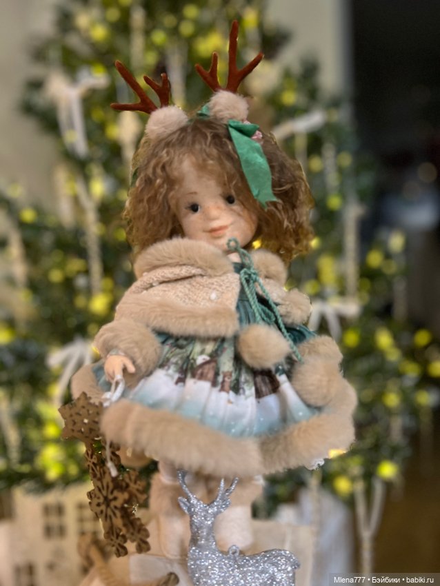 Олененок — Авторские текстильные куклы: Вальдорфские (фото 7)
