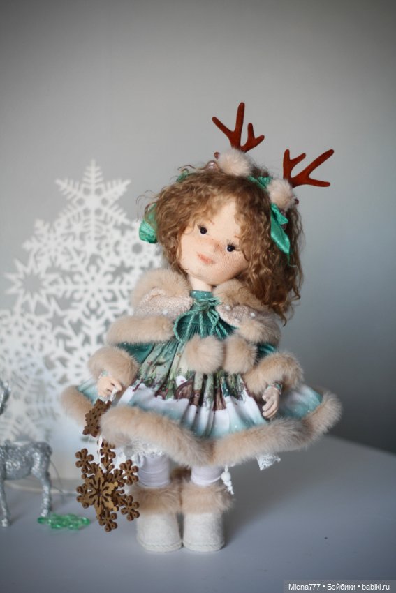Олененок — Авторские текстильные куклы: Вальдорфские (фото 4)