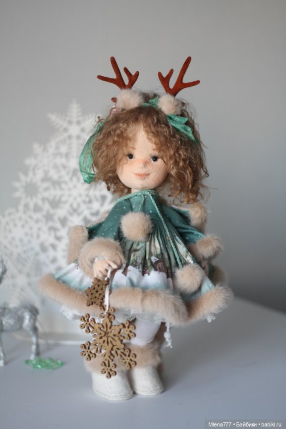 Олененок — Авторские текстильные куклы: Вальдорфские (фото 6)