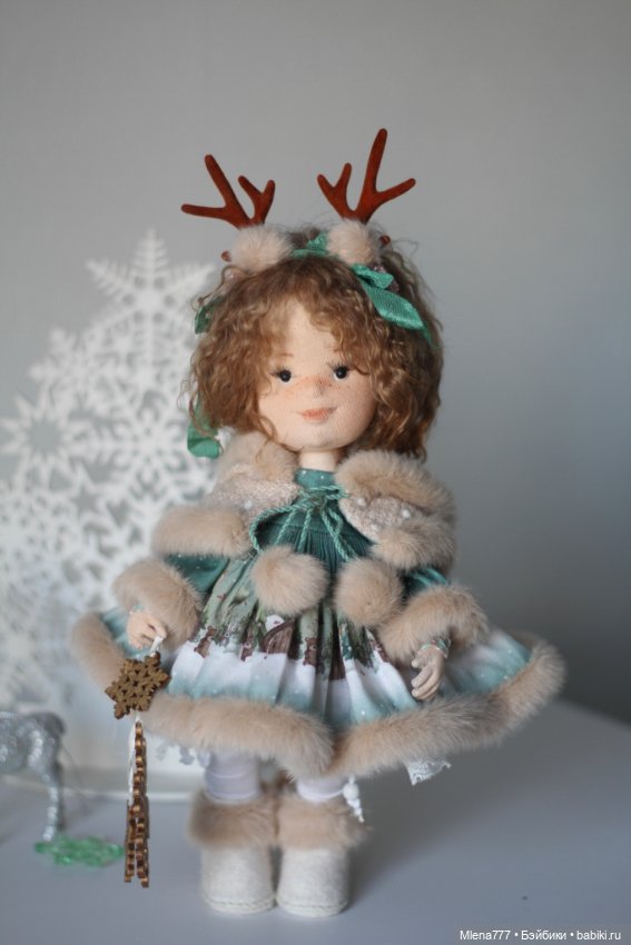 Олененок — Авторские текстильные куклы: Вальдорфские (фото 3)