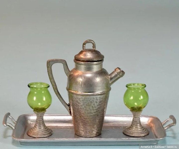 Антикварная миниатюра, куханная утварь (фото 9)