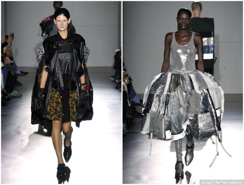 Концепция бомж-стайл 2000е-2020е на подиумах, мужские показы