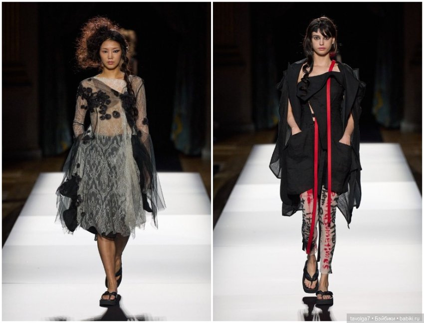 Концепция бомж-стайл 2000е-2020е на подиумах, мужские показы