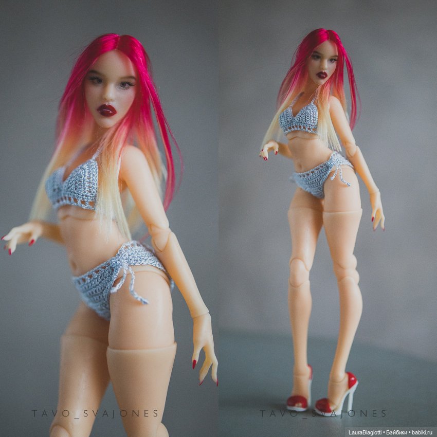 Мастер-модель шарнирной куклы. Молд Roma (фото 2)