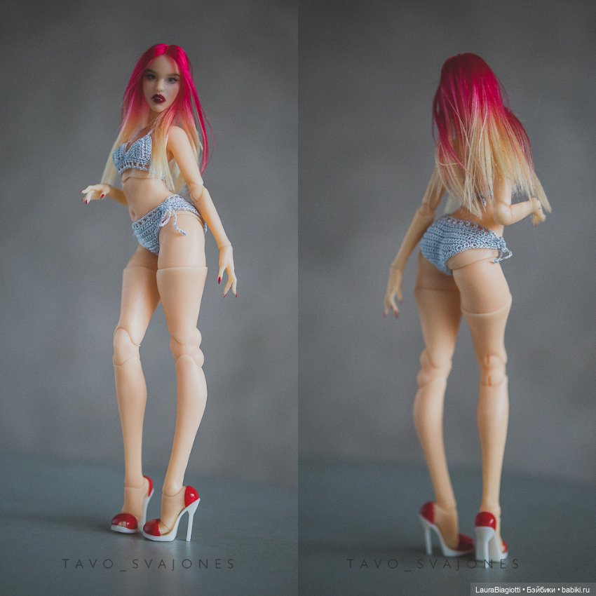 Мастер-модель шарнирной куклы. Молд Roma