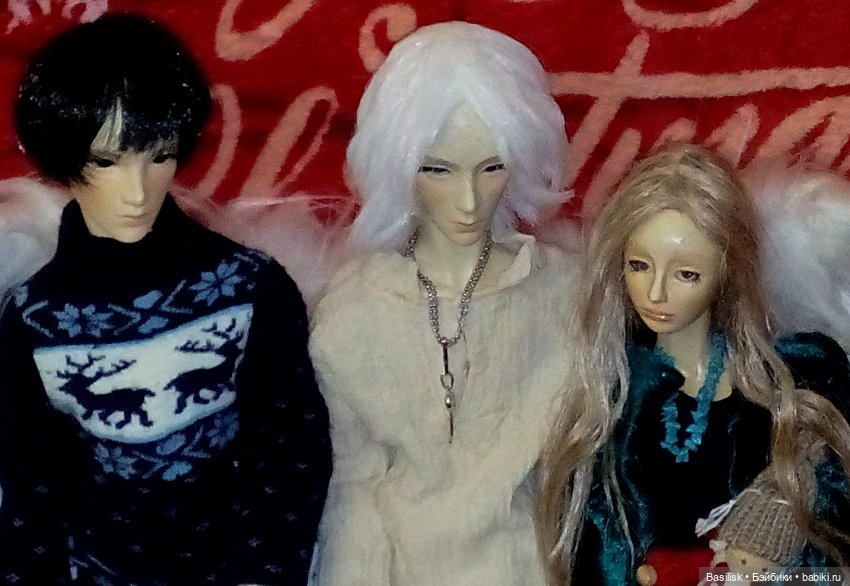 С Рождеством — Авторские шарнирные куклы своими руками: лепка (фото 10)