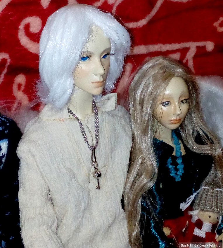 С Рождеством — Авторские шарнирные куклы своими руками: лепка