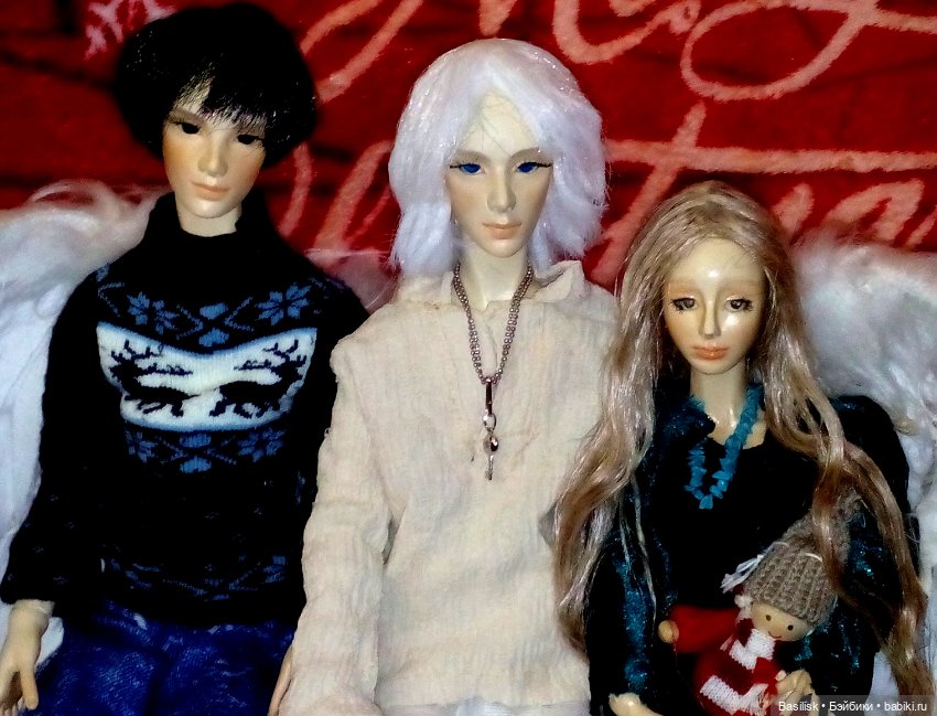 С Рождеством — Авторские шарнирные куклы своими руками: лепка (фото 3)